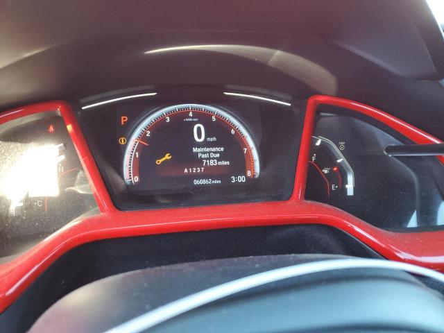 SHHFK7H46KU220959 - 2019 HONDA CIVIC SPORT წითელი ფოტო 9