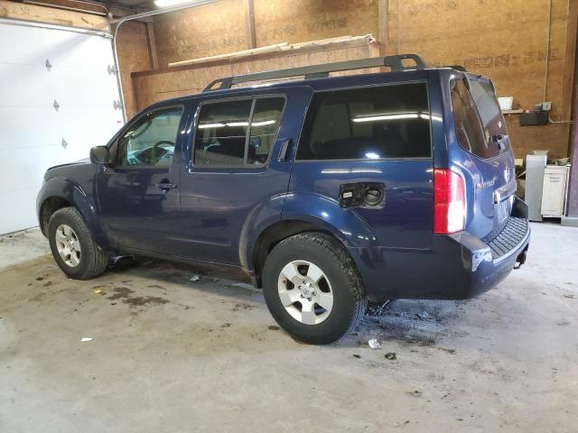 5N1AR18B48C606235 - 2008 NISSAN PATHFINDER S 蓝色 照片 2