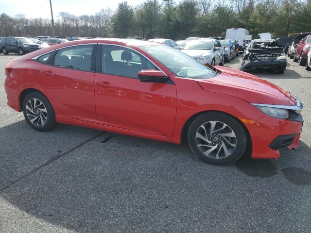 2HGFC2F78HH560715 - 2017 HONDA CIVIC EX RED photo 4