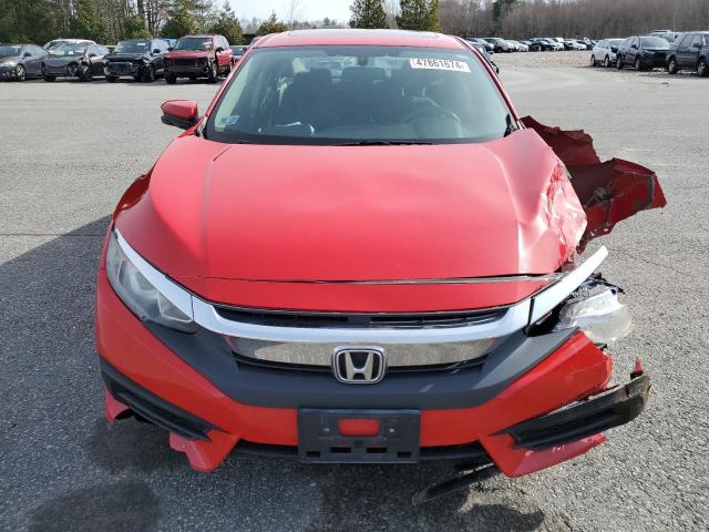 2HGFC2F78HH560715 - 2017 HONDA CIVIC EX RED photo 5