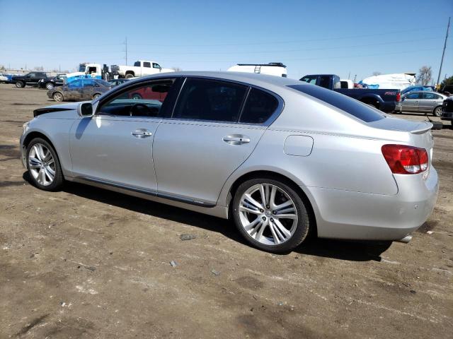 JTHBC96S375000728 - 2007 LEXUS GS 450H SILVER photo 2