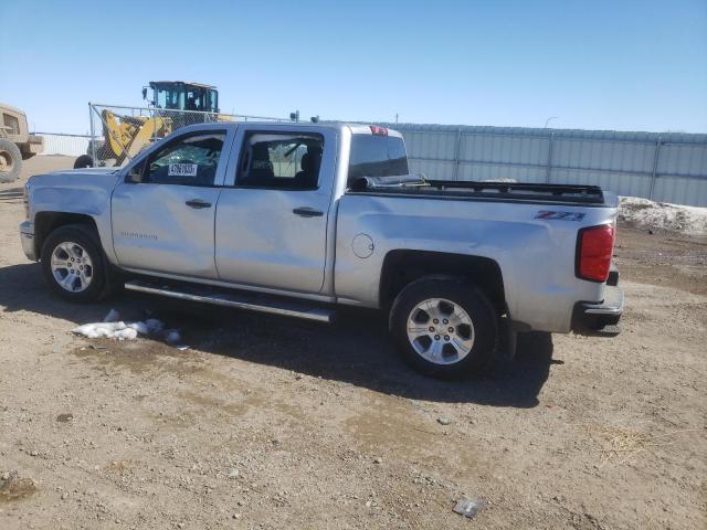 3GCUKREC2EG397121 - 2014 CHEVROLET 1500 K1500 LT GRAY photo 2