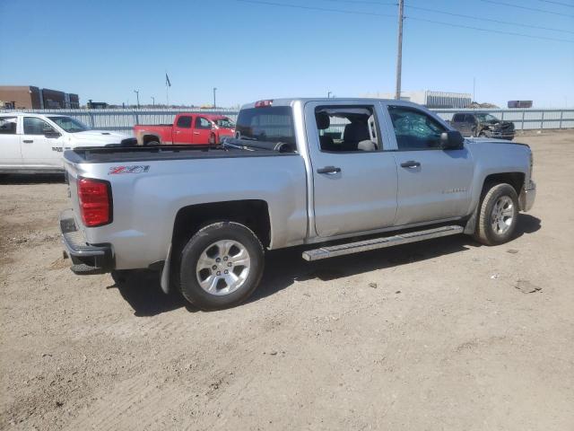 3GCUKREC2EG397121 - 2014 CHEVROLET 1500 K1500 LT GRAY photo 3