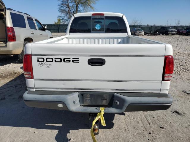 1B7FL16X92S662422 - 2002 DODGE DAKOTA BASE WHITE photo 6