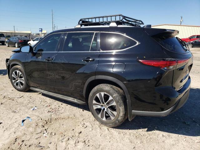 5TDGZRAH7MS048515 - 2021 TOYOTA HIGHLANDER XLE 黑色 照片 2