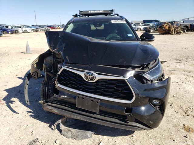 5TDGZRAH7MS048515 - 2021 TOYOTA HIGHLANDER XLE 黑色 照片 5