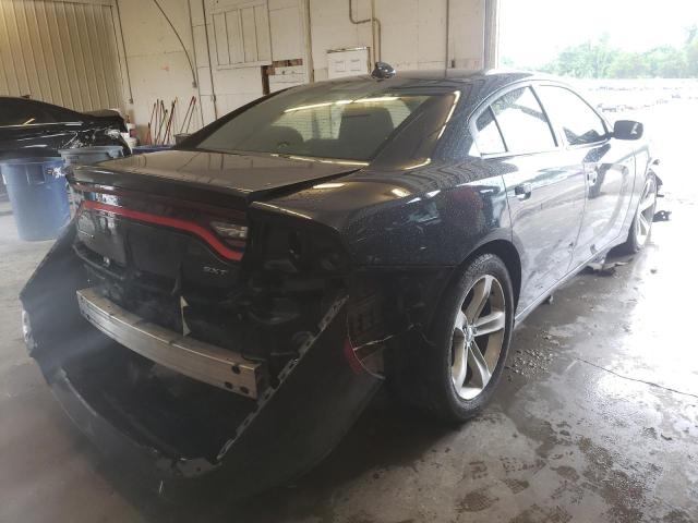 2C3CDXHGXGH346952 - 2016 DODGE CHARGER SXT GRAY photo 4