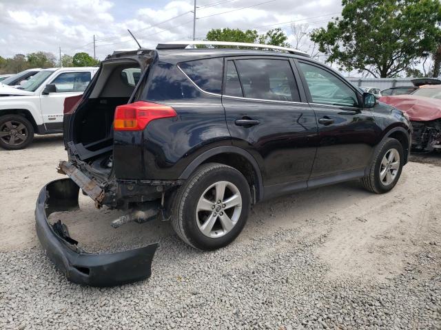 2T3RFREV5FW342434 - 2015 TOYOTA RAV4 XLE BLACK photo 3