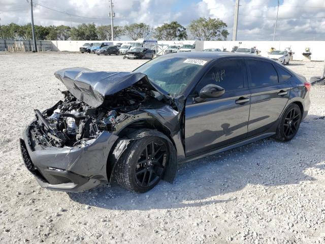 2HGFE2F50NH551110 - 2022 HONDA CIVIC SPORT 灰色 照片 1