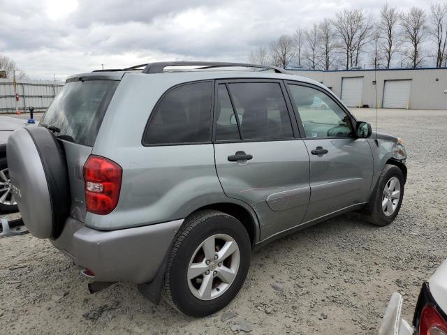 JTEHD20V240018015 - 2004 TOYOTA RAV4 SILVER photo 3