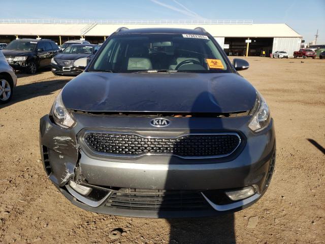 KNDCC3LC2H5070898 - 2017 KIA NIRO EX GRAY photo 5