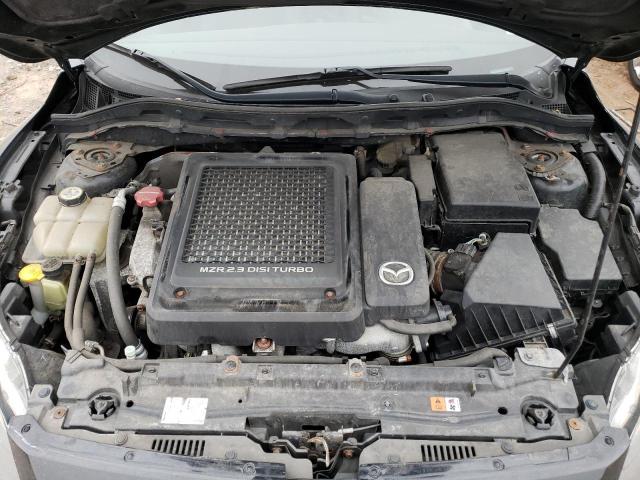 JM1BL1H42A1283445 - 2010 MAZDA SPEED 3 შავი ფოტო 12