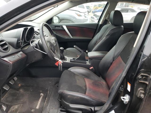 JM1BL1H42A1283445 - 2010 MAZDA SPEED 3 შავი ფოტო 7