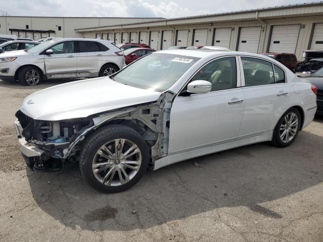 KMHGC4DD5CU153184 - 2012 HYUNDAI GENESIS 3.8L WHITE photo 1