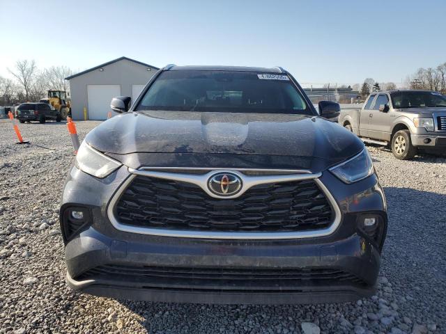5TDHZRBH9MS547464 - 2021 TOYOTA HIGHLANDER XLE 蓝色 照片 5