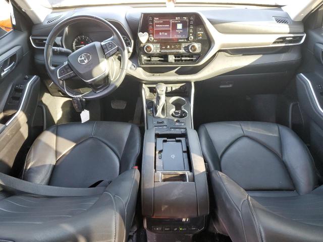 5TDHZRBH9MS547464 - 2021 TOYOTA HIGHLANDER XLE 蓝色 照片 8