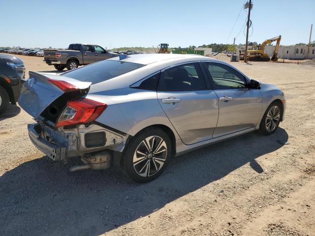 JHMFC1F79JX044100 - 2018 HONDA CIVIC EXL SILVER photo 3