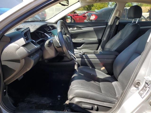 JHMFC1F79JX044100 - 2018 HONDA CIVIC EXL ვერცხლისფერი ფოტო 7