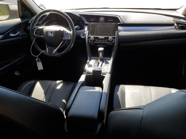 JHMFC1F79JX044100 - 2018 HONDA CIVIC EXL ვერცხლისფერი ფოტო 8