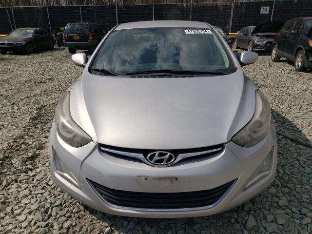 KMHDH4AE2FU323104 - 2015 HYUNDAI ELANTRA SE SILVER photo 5