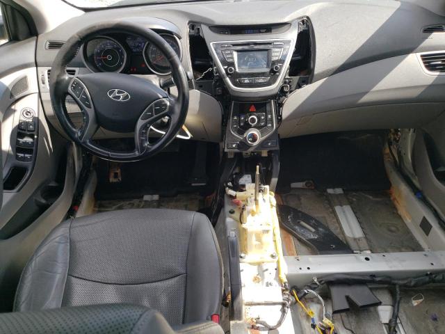 KMHDH4AE2FU323104 - 2015 HYUNDAI ELANTRA SE SILVER photo 8