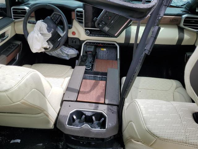 5TFMA5DB7PX106759 - 2023 TOYOTA TUNDRA CREWMAX PLATINUM შავი ფოტო 8