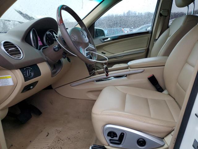 4JGBB8GB7AA599768 - 2010 MERCEDES-BENZ ML 350 4MATIC WHITE photo 7