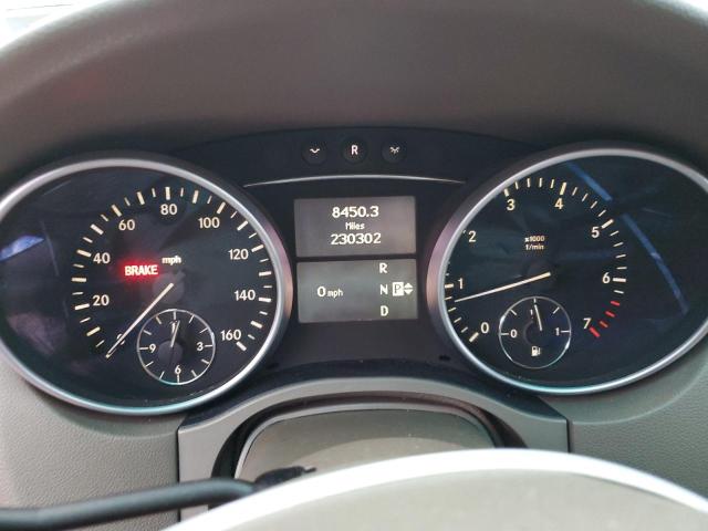 4JGBB8GB7AA599768 - 2010 MERCEDES-BENZ ML 350 4MATIC WHITE photo 9