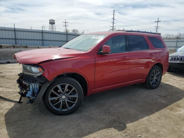 1C4RDJDG2JC228722 - 2018 DODGE DURANGO GT RED photo 1