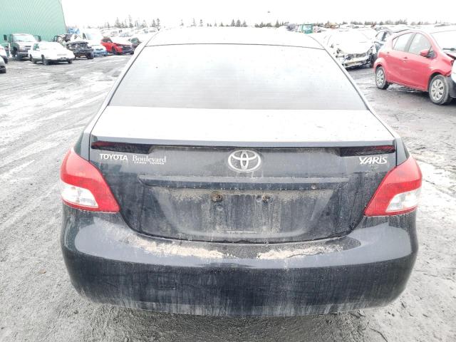 JTDBT923371025510 - 2007 TOYOTA YARIS BLACK photo 6