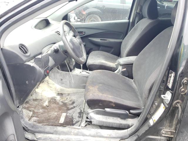 JTDBT923371025510 - 2007 TOYOTA YARIS BLACK photo 7