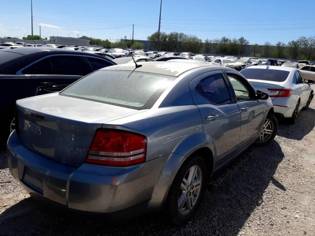 1B3LC56K98N253649 - 2008 DODGE AVENGER SXT SILVER photo 3