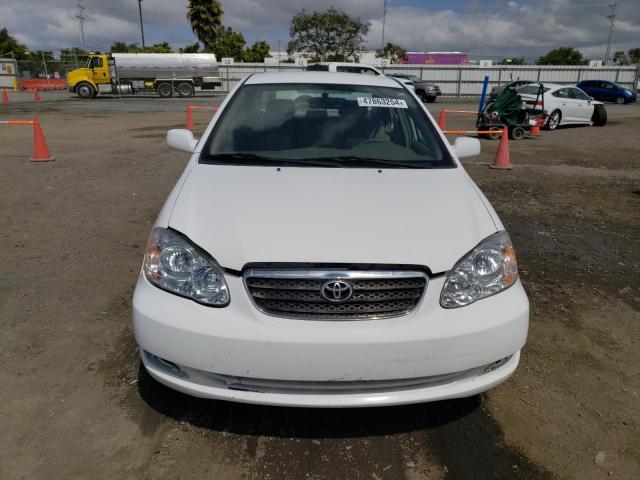 1NXBR32E65Z393913 - 2005 TOYOTA COROLLA CE WHITE photo 5