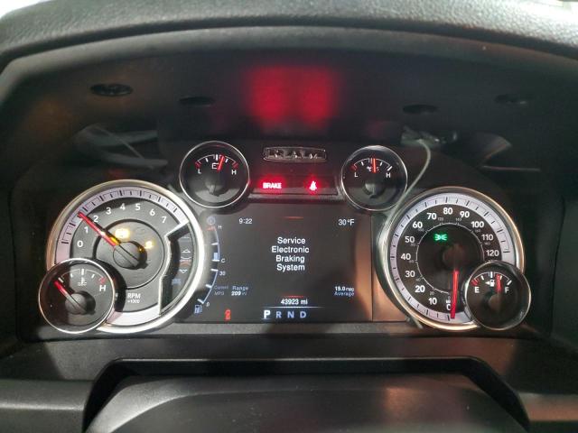 1C6RR7LGXPS579969 - 2023 RAM 1500 CLASS SLT ვერცხლისფერი ფოტო 9