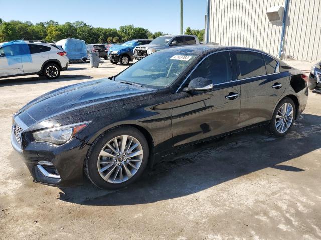 JN1EV7BP1MM701402 - 2021 INFINITI Q50 LUXE BLACK photo 1