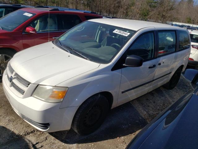 1D4HN11H58B186586 - 2008 DODGE GRAND CARA C/V WHITE photo 1