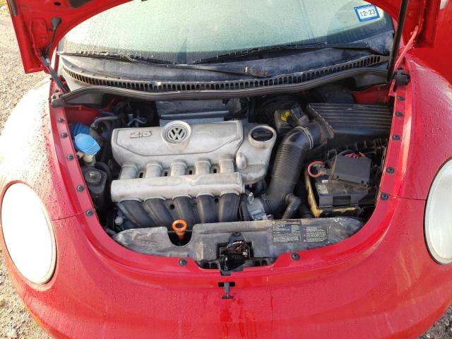 3VWRF31Y88M416492 - 2008 VOLKSWAGEN BEETLE CONVERTIBLE SE RED photo 11