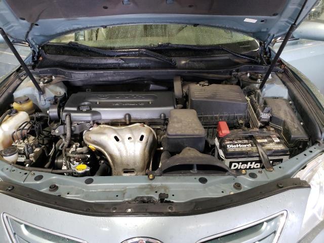 4T1BE46K37U728209 - 2007 TOYOTA CAMRY CE GREEN photo 11