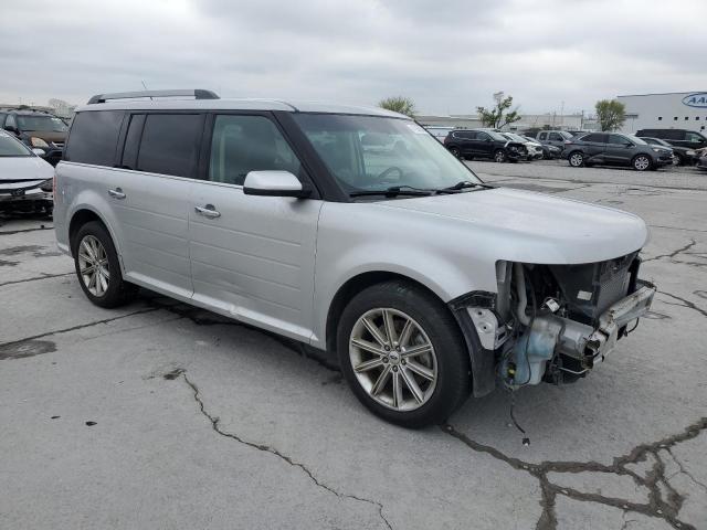 2FMHK6D84HBA11637 - 2017 FORD FLEX LIMITED SILVER photo 4