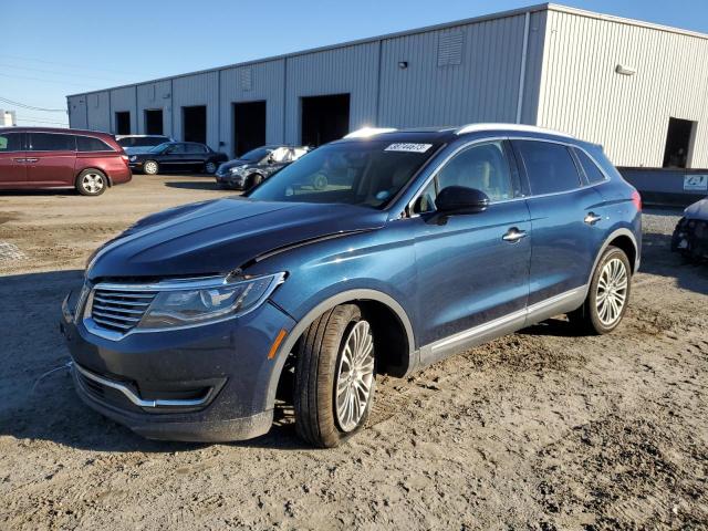 2LMPJ6LR1HBL52202 - 2017 LINCOLN MKX RESERVE Կապույտ լուսանկար 1