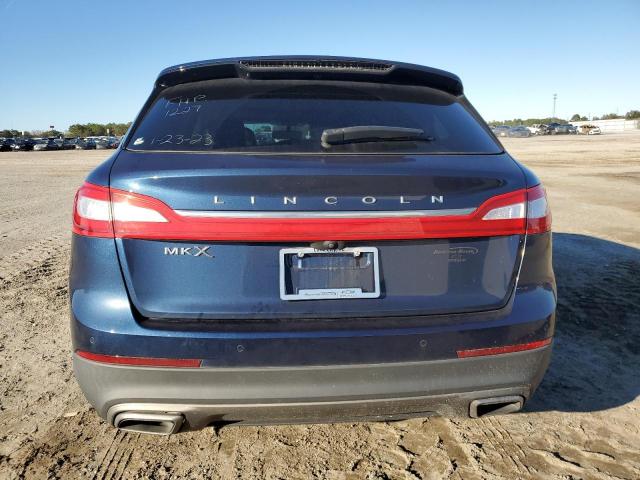 2LMPJ6LR1HBL52202 - 2017 LINCOLN MKX RESERVE Կապույտ լուսանկար 6