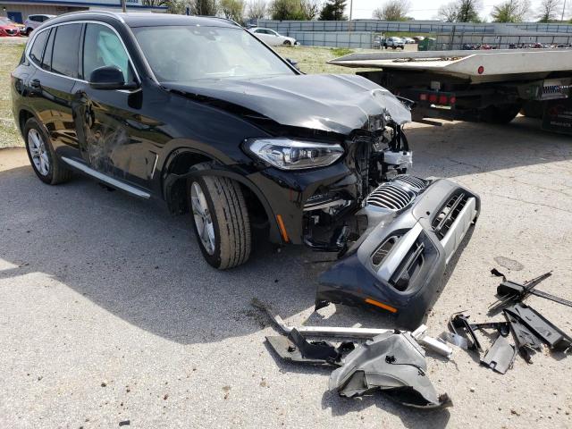 5UXTY5C05L9D53124 - 2020 BMW X3 XDRIVE30I BLACK photo 4