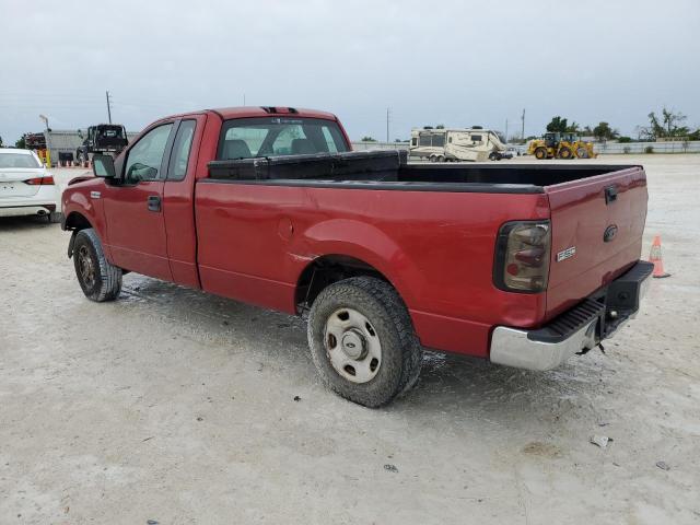 1FTRF12268KE55669 - 2008 FORD F150 RED photo 2