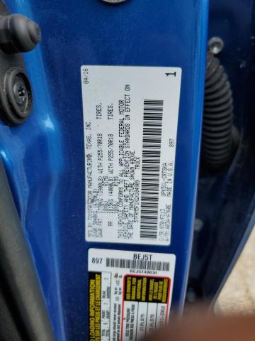 5TFRM5F1XGX104909 - 2016 TOYOTA TUNDRA DOUBLE CAB SR/SR5 BLUE photo 13