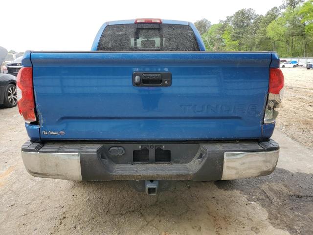 5TFRM5F1XGX104909 - 2016 TOYOTA TUNDRA DOUBLE CAB SR/SR5 BLUE photo 6