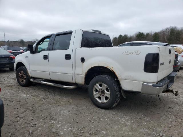 1FTPW14564KC80171 - 2004 FORD F150 SUPERCREW WHITE photo 2