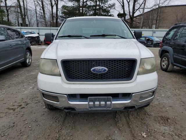 1FTPW14564KC80171 - 2004 FORD F150 SUPERCREW WHITE photo 5