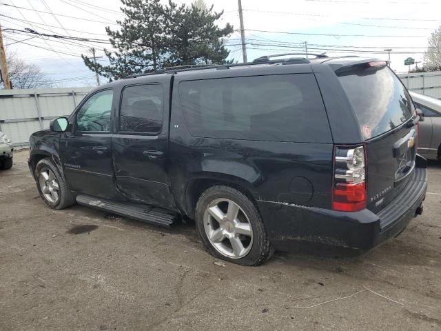 1GNSKJE73ER136292 - 2014 CHEVROLET SUBURBAN K1500 LT BLACK photo 2