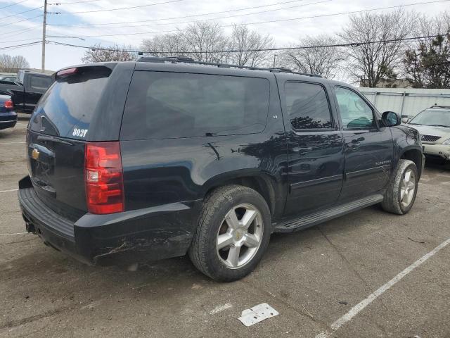 1GNSKJE73ER136292 - 2014 CHEVROLET SUBURBAN K1500 LT BLACK photo 3