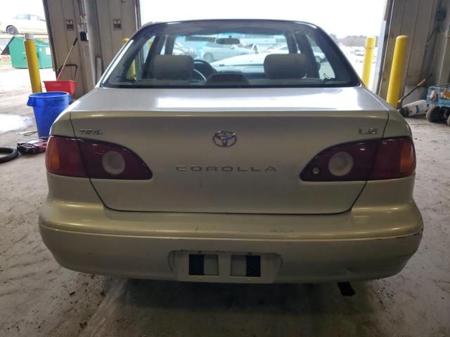 2T1BR12E91C469253 - 2001 TOYOTA COROLLA CE SILVER photo 6